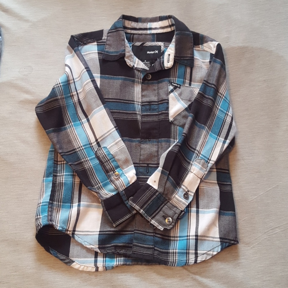 Boy's Hurley flannel